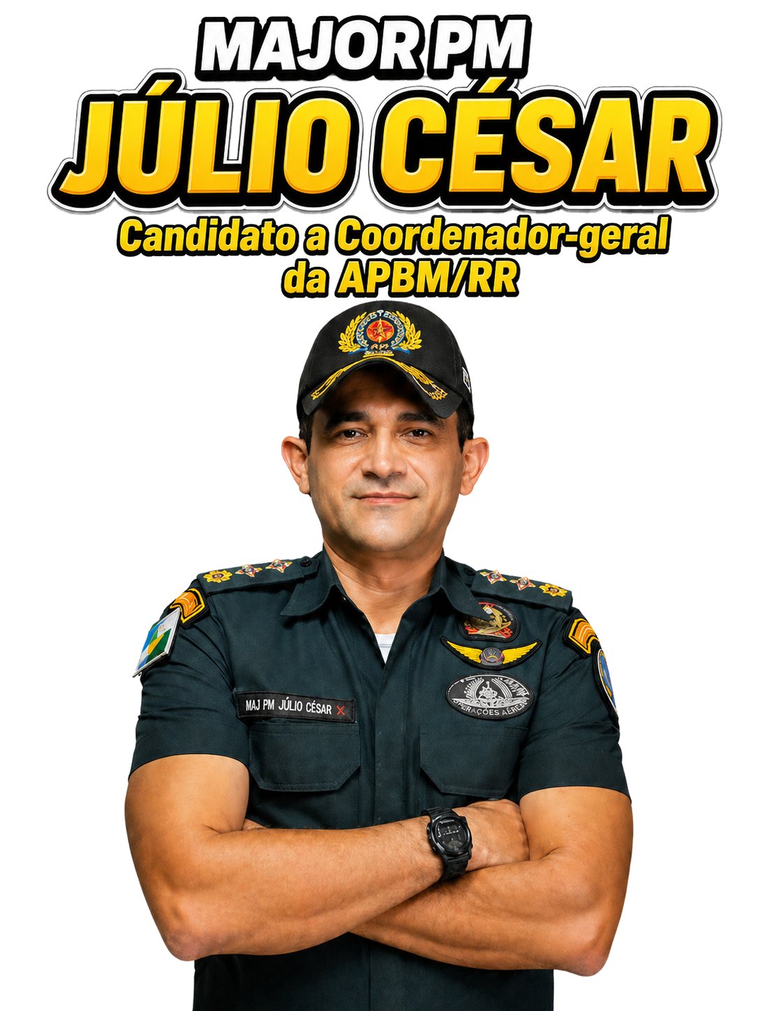 Major PM J&uacute;lio C&eacute;sar